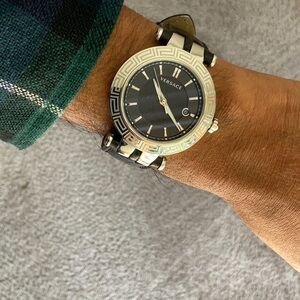 VERSACE watch, quartz, near mint condition